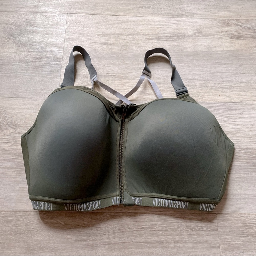Victoria’s Secret Sport Green Sports Bra Size 38DDD
